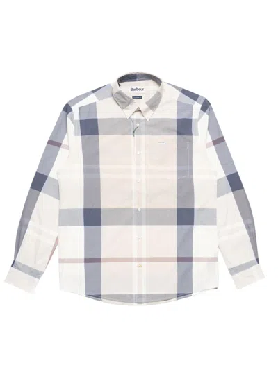 Barbour Men Beige Regular Check Shirt In Multi