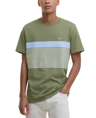 BARBOUR MEN'S BRAESIDE STRIPE T-SHIRT
