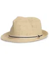 Barbour Bransdale Trilby Summer Hat In Light Beige