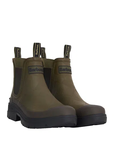 Barbour Men's Breacon Chelsea Welly Boots In Green