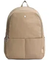 Barbour Cascade City Cotton Twill Backpack In Stone