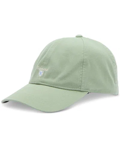 Barbour Men's Cascade Logo Embroidered Sport Cap In Green