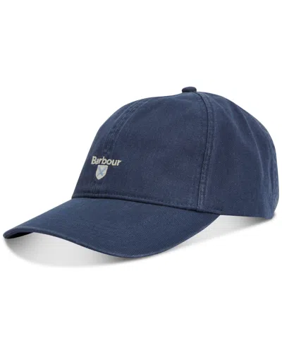 Barbour Men's Cascade Logo Embroidered Sport Cap In Blue
