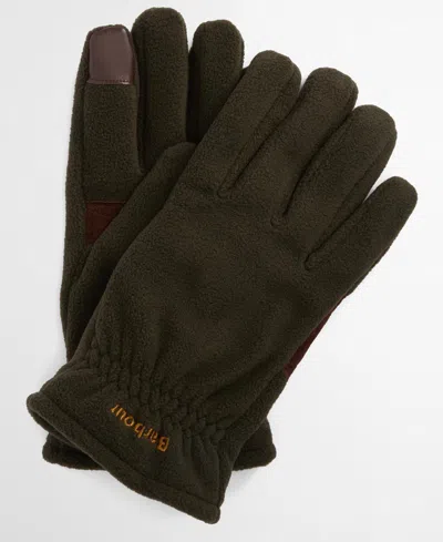 BARBOUR MEN'S COALFORD LONG PILE FLEECE GLOVES