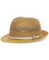 Barbour Craster Trilby Hat In Med Brown