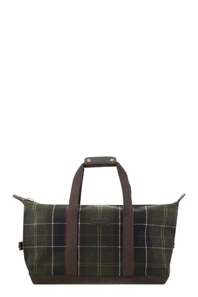 Barbour Men's Cree - Tartan Duffle Bag In Brown