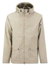 Barbour Men's Domus - Hooded Jacket In Sand