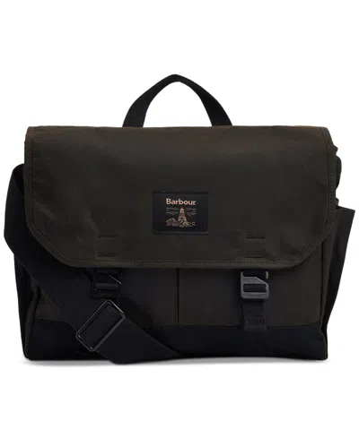 BARBOUR MEN'S FIELD WAX MESSENGER BAG