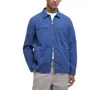 Barbour Glendale Zip Overshirt In Oceana