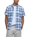 Barbour Gordon Plaid Summer Fit Short Sleeve Button-up Shirt In Northshore Tartan