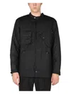 Barbour Multi-pocket Zip-up Jacket In Black