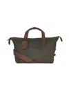 BARBOUR MEN'S ISLINGTON HOLDALL WAXED-COTTON WEEKENDER