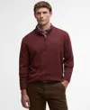 Barbour Men's Kelson Quarter-zip Pullover Sweater In Brown