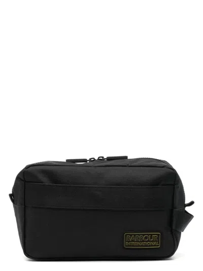 Barbour Men's Knockhill Essential Wash Bag In Bk11