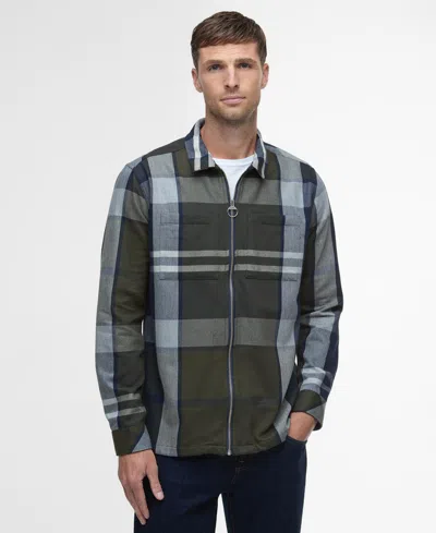 Barbour Men's Lannich Tailored Fit Tartan Overshirt In Multi