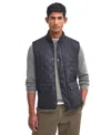Barbour Quilted Vest Black In Navy