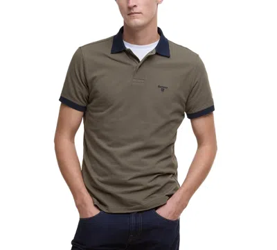 Barbour Lynmouth Mens Polo Shirt In Uniform Green