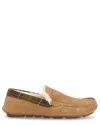 Barbour Men's Monty Slipper In Camel Suede