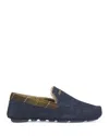 Barbour Men's Monty Slipper In Navy Suede