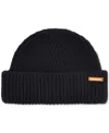 Barbour Mosely Fisherman Beanie In Black