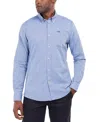 Barbour Nelson Tailored Fit Long Sleeve Button Down Shirt In Blue