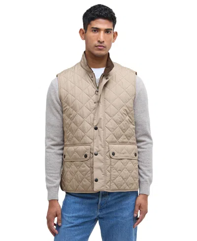 Barbour Men's New Lowerdale Quilted Gilet Vest In Neutral