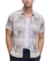 Barbour Men's Oakshore Short Sleeve Patchwork Button-front Shirt