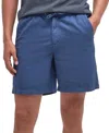 Barbour Oxtown Drawstring Shorts In Dark Denim