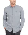 Barbour Padshaw Check Button-down Shirt In Green