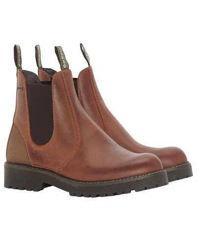 Barbour Men's Patton Chelsea Boot In Teak