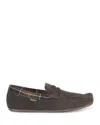 Barbour Monty Slipper In Brown