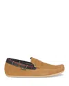 Barbour Men's Porterfield Penny Loafer In Dark Sand