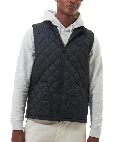 Barbour Men's Quilted Monty Gilet, Created For Macy's In Blue