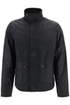 Barbour Men's Reelin Waxed Cotton Jacket In Navy