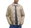 Barbour Short Regular Fit Rokig Waterproof Jacket In Washed Stone