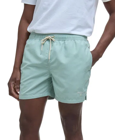 BARBOUR MEN'S STAPLE LOGO 5" SWIM TRUNKS
