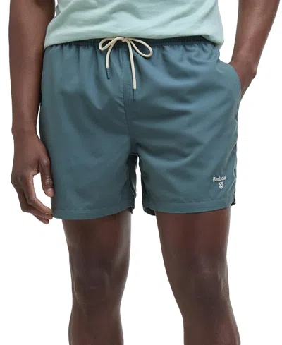 BARBOUR MEN'S STAPLE LOGO 5" SWIM TRUNKS