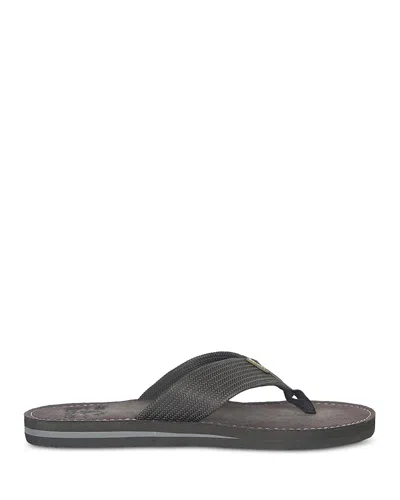 Barbour Men's Toeman Beach Sandals In Black