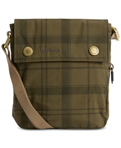 Barbour Men's Transport Stud-fastening Flap Crossbody Bag