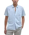 Barbour Men's Treelane Textured Shirt In Blue