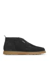 Barbour Tucker Chukka Boot In Navy Suede