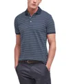 Barbour Westgate Mens Striped Polo Shirt In Navy