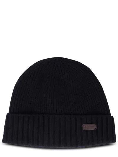 Barbour Men's Wool Blend Carlton Cap In Black