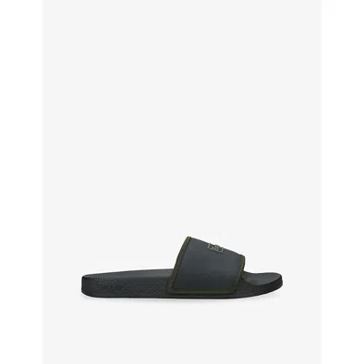 Barbour Mens Black Cresswell Sliders Eur 41 / 7 Uk