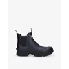 Barbour Mens Nimbus Wellington Rubber Chelsea Boots Blac In Black
