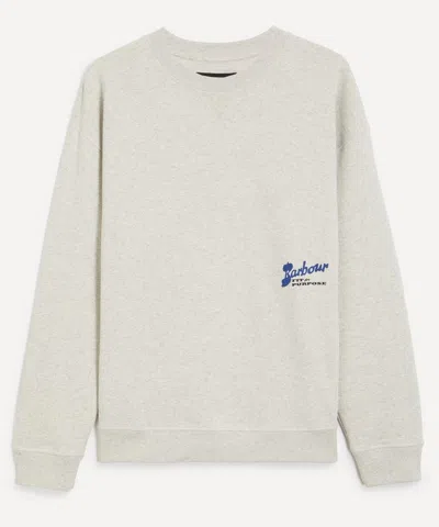 Barbour Mens Blythe Crewneck Sweatshirt In Gray