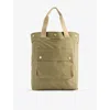 Barbour Mens Dusky Green Transport 3 Way Cotton Tote Bag