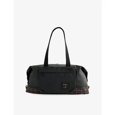 Barbour Mens Field Canvas Holdall Sage/classic