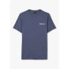 BARBOUR MENS HINDLE GRAPHIC T-SHIRT IN OCEANA