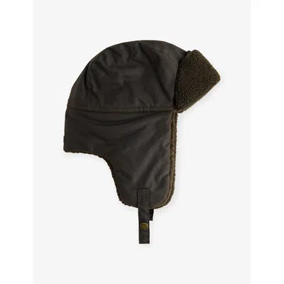 Barbour Mens Morar Wax Trapper Hat Olive